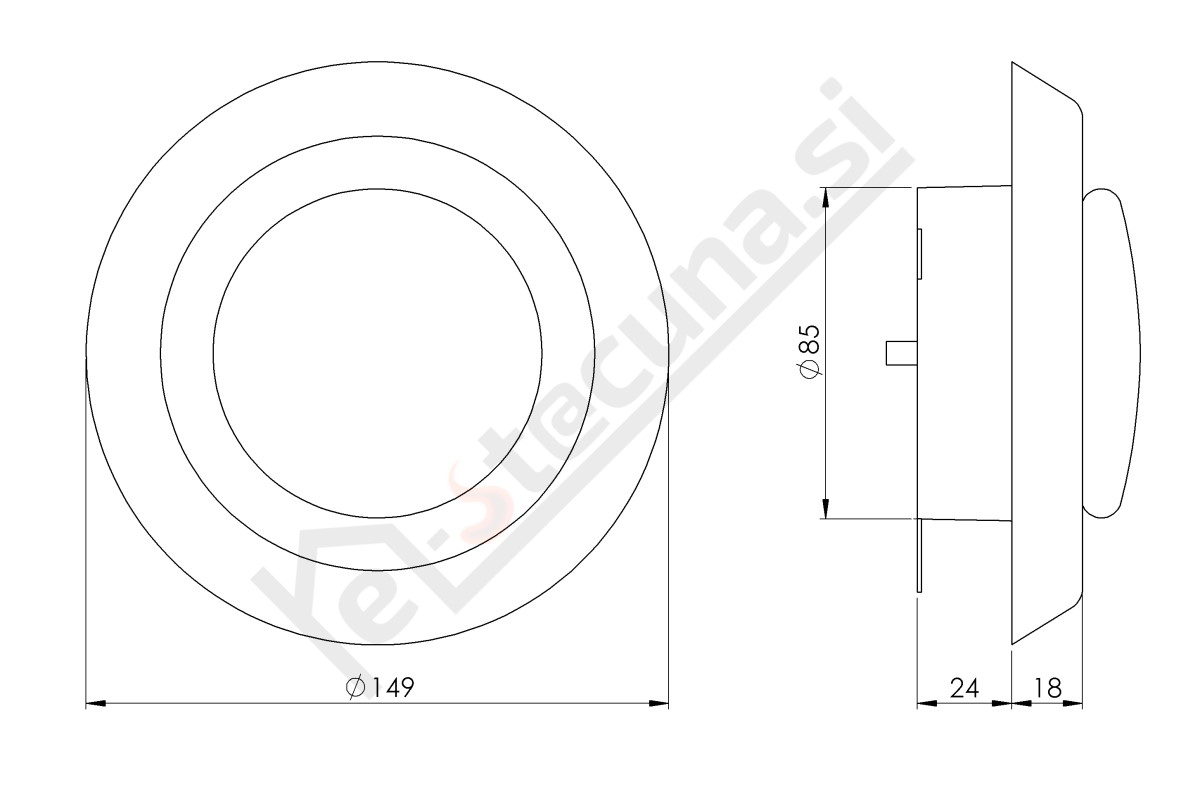 EUROPLAST PV ventil z vzmetjo - Image 2
