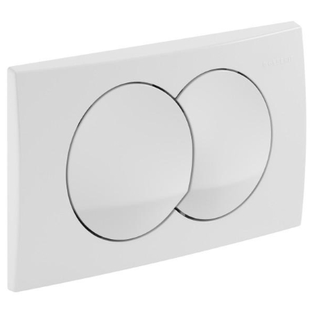 GEBERIT tipka Delta20 basic, bela