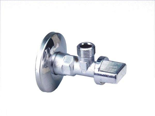 Kovina krogelni ventil KV kotni za vodo