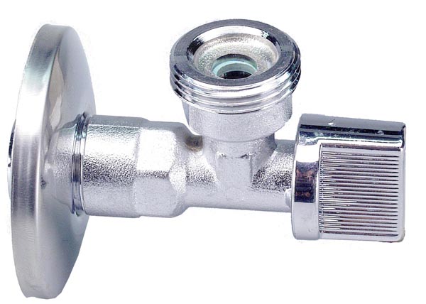 Kovina krogelni ventil KV kotni za vodo - Image 2