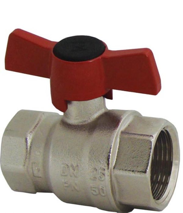 Krogelni ventil modul 1/2" Kovina KV 2102M z metuljčkom