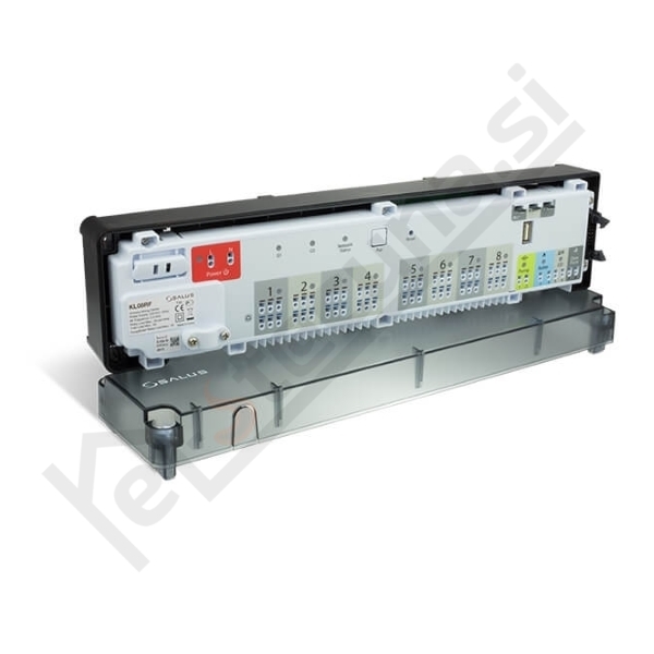 SALUS KL08RF brezžični priključni modul za talno ogrevanje, serija Smart Home, 8 con