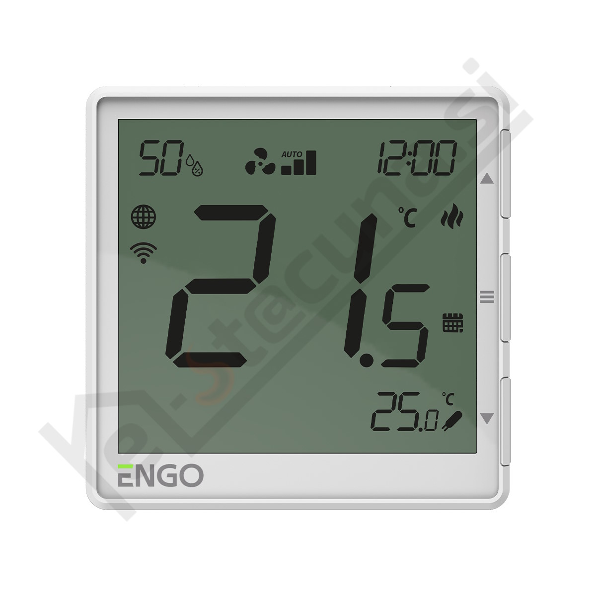 ENGO EFAN-230W wifi termostat za konvektorje