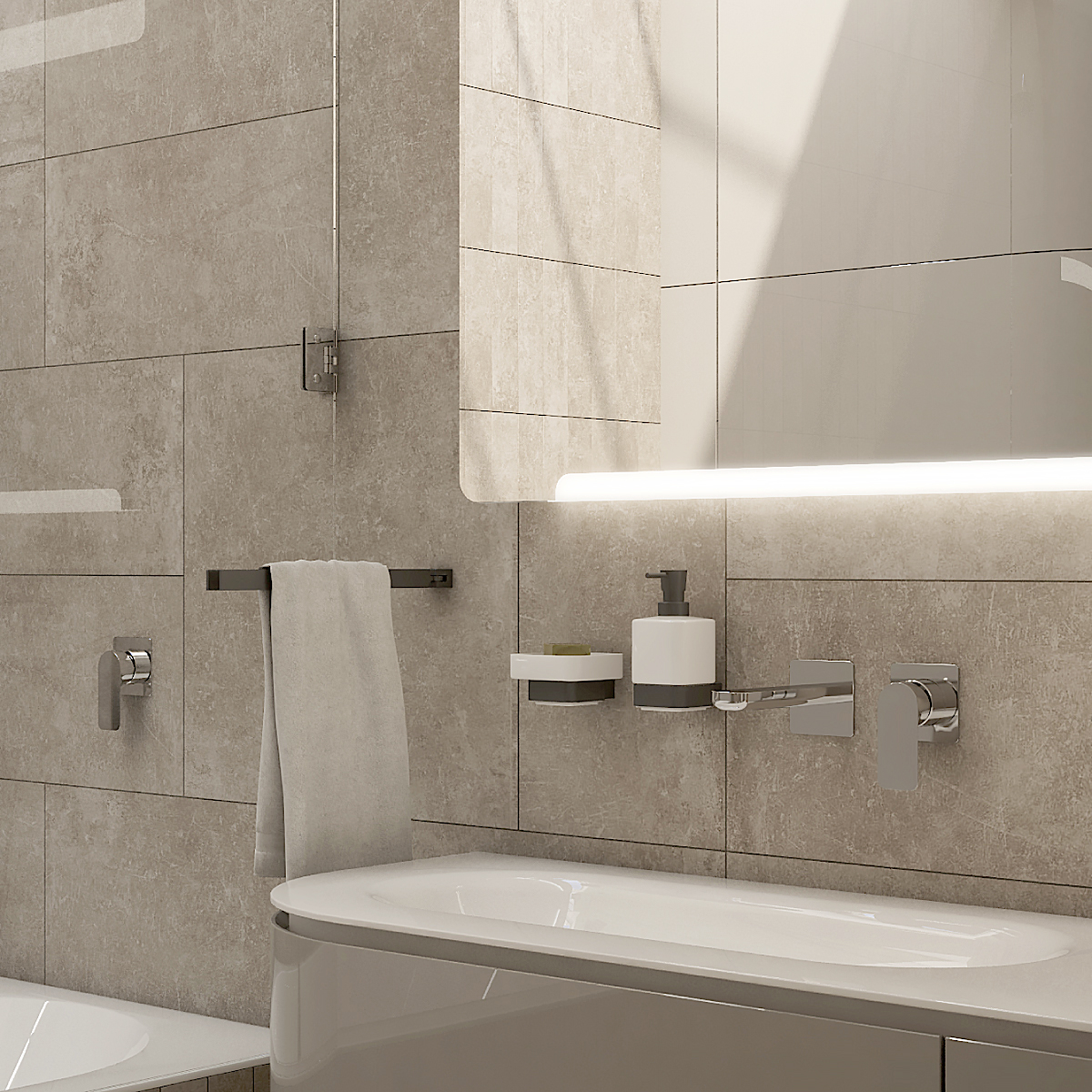 NIMCO Kibo milnik za tekoče milo, keramika, črne barve - Image 2