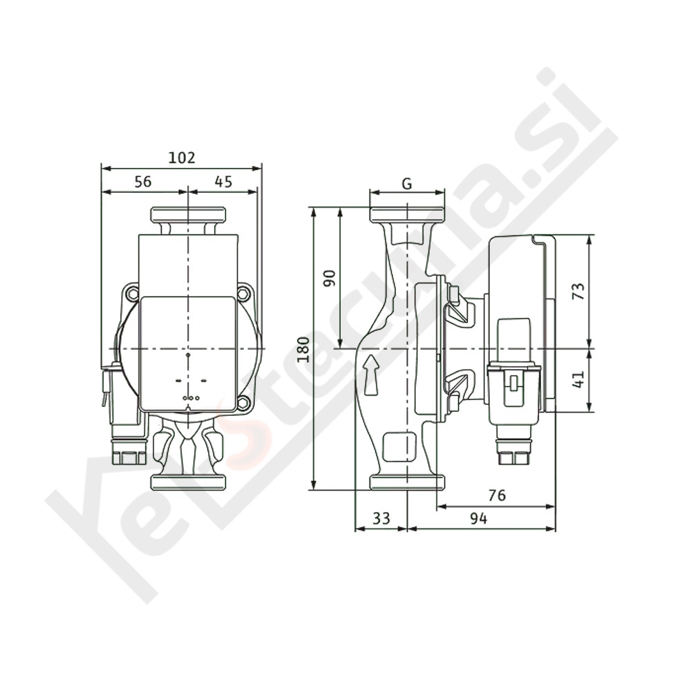 WILO Atmos PICO 30, visoko učinkovita, elektronsko regulirana črpalka - Image 3