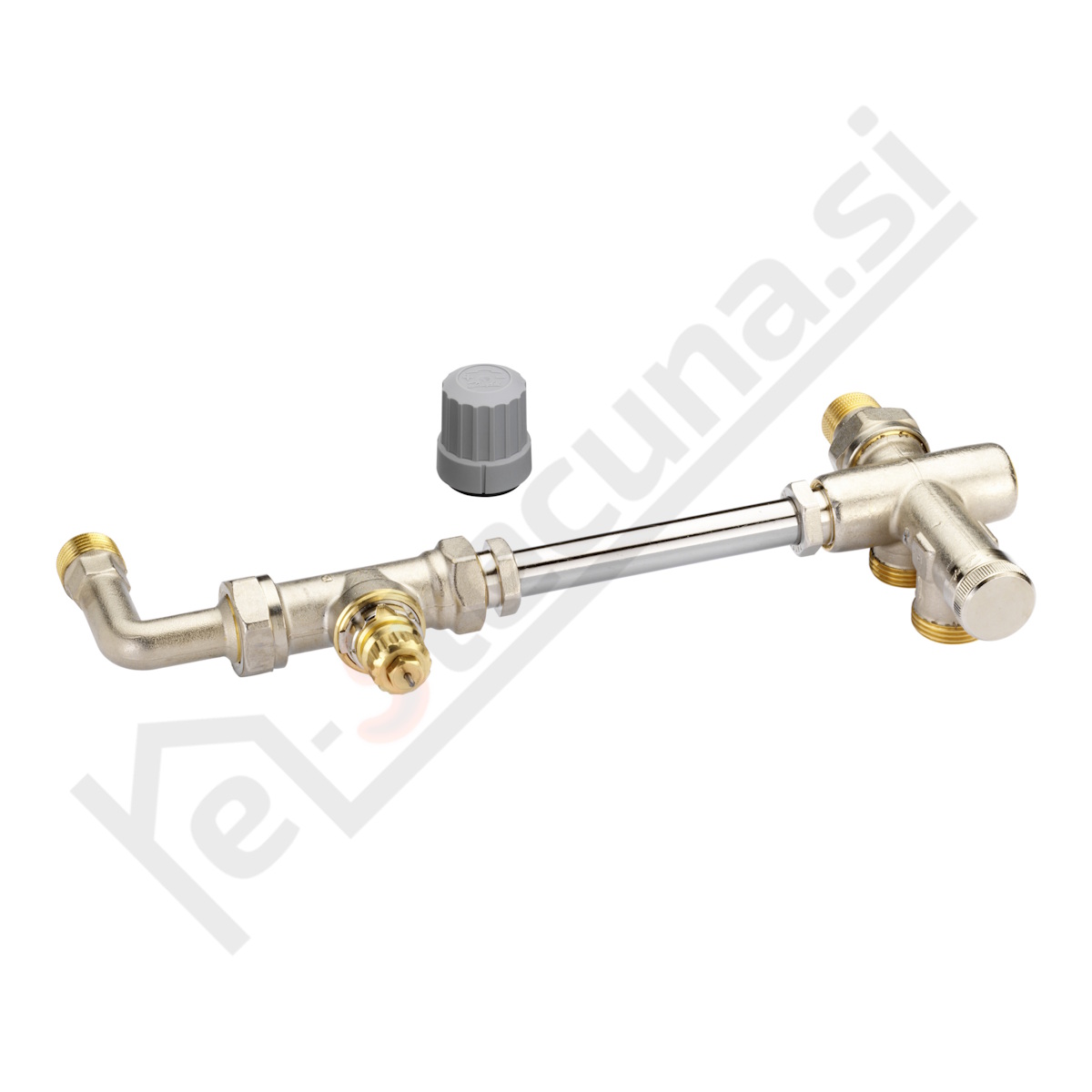 Danfoss RA-KEW ventil z dvižno cevko, stenski priključki