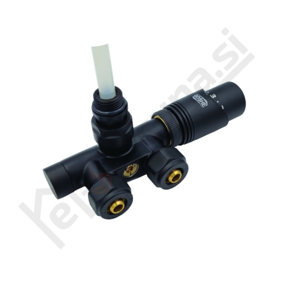 GOSHE radiatorski ventil kotni, kopalniški, desni - slika 2