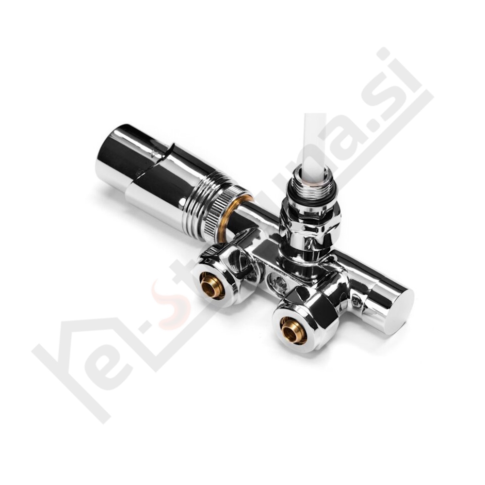 GOSHE radiatorski ventil kotni, kopalniški, desni