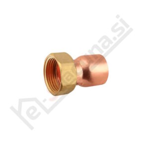 Bakreno privijalo z ravni tesnenjem