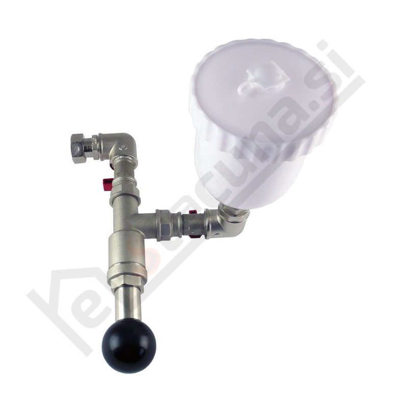 Regulus ročna polnilna pumpa za solarne sisteme z rezervoarjem