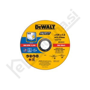 DeWALT rezalna plošča fi125mm, za inox