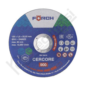 FÖRCH rezalna plošča CERCORE 900 jeklo/inox