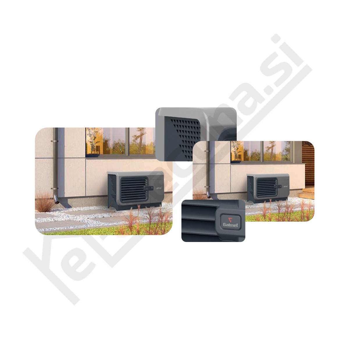 Galmet AIRMAX GT - toplotna črpalka R290, monoblock inverter - slika 4