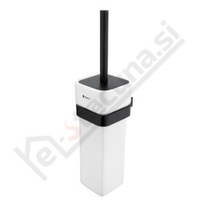NIMCO Kibo wc ščetka keramična viseča velika, črne barve