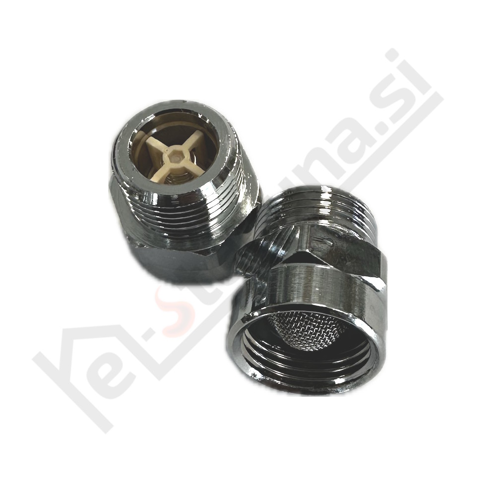 Krom protipovratni ventil 3/8"
