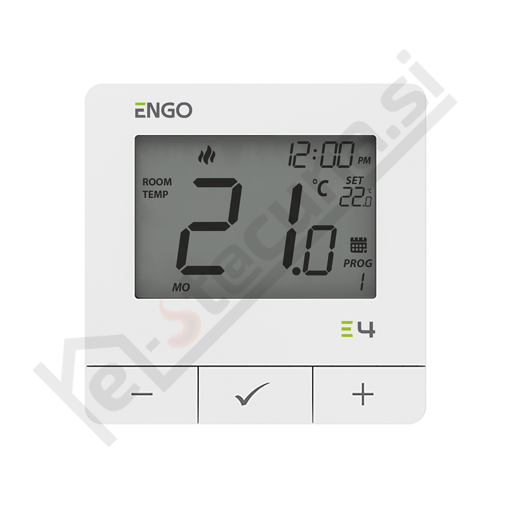 ENGO E4 sobni termostat žični