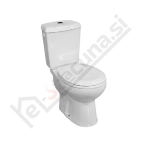 WC Viktorija monoblok, deska soft close, talni odtok